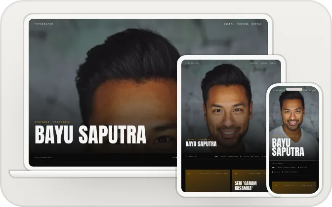 Pratinjau template Lens