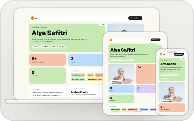 Pratinjau template Playful